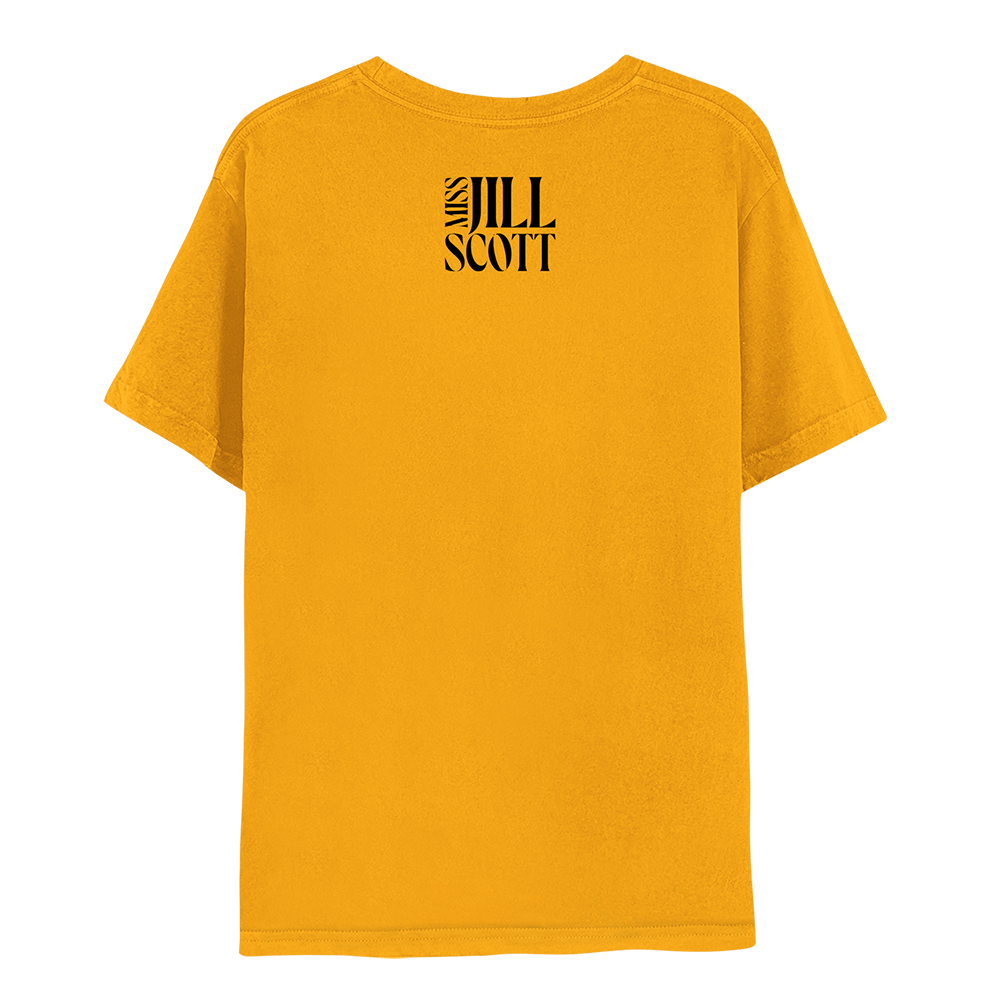 Jill Scott Album List Tee - Gold