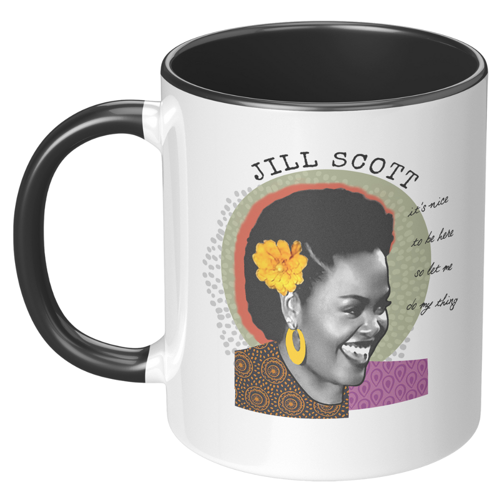 Miss Jill Scott Accent Mug