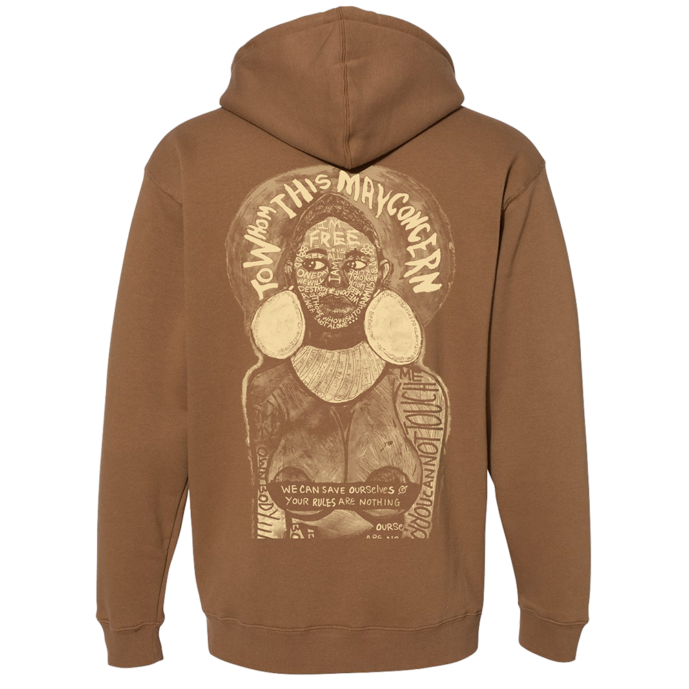 TWTMC Brown Monochrome Hoodie