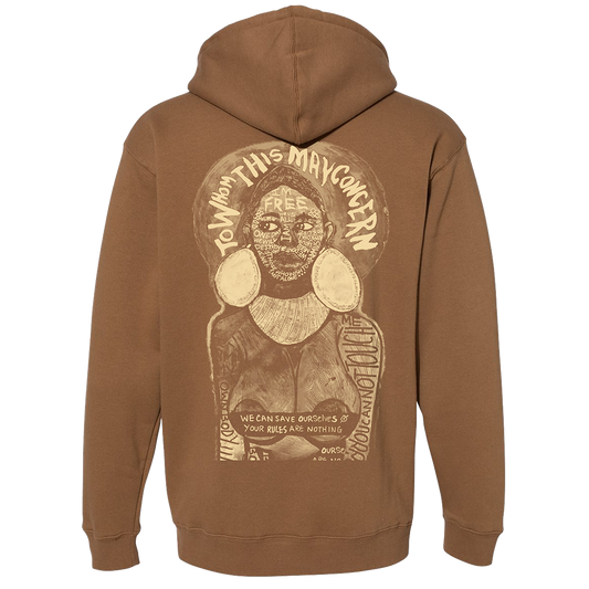 TWTMC Brown Monochrome Hoodie