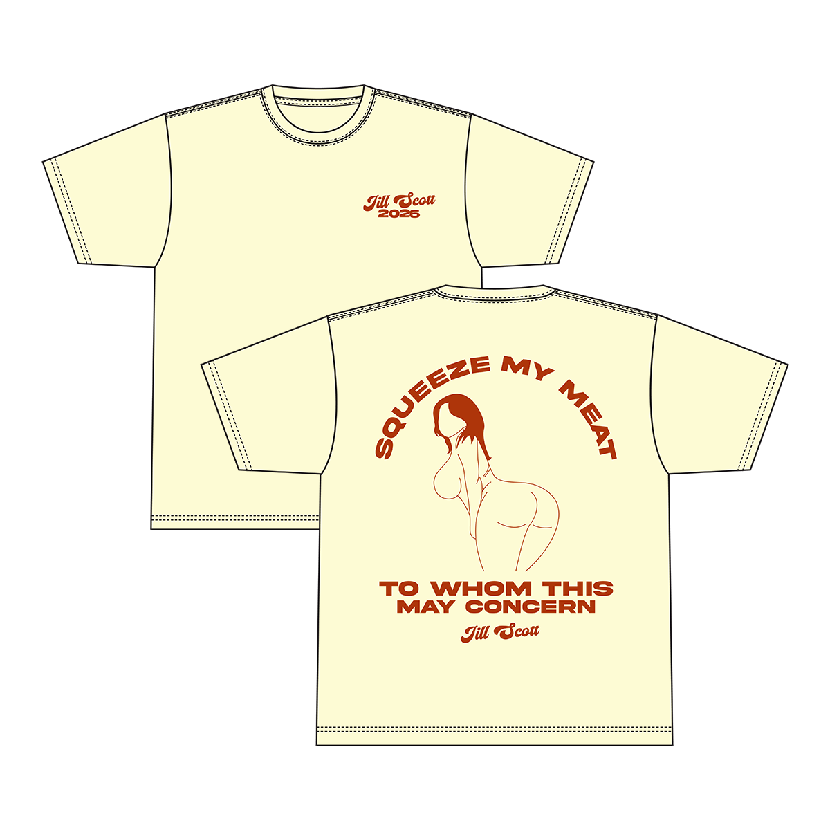 "Squeeze My Meat" T/S